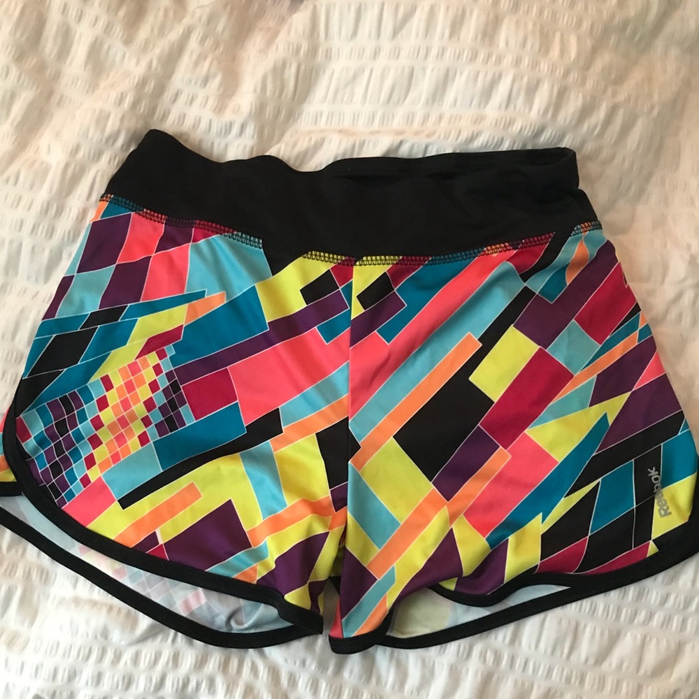Reebok multi color athletic shorts